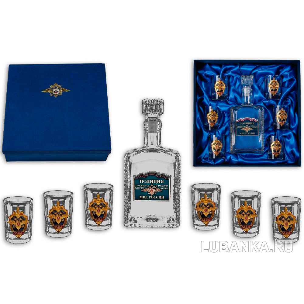 Набор для водки «Полиция»