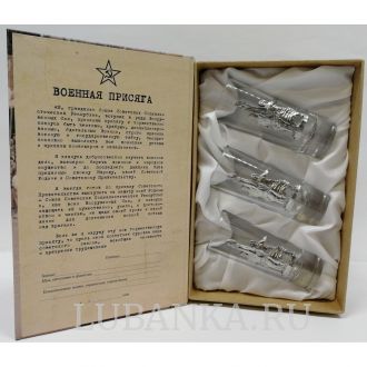 Стопки для водки «Рабочий и Колхозница»