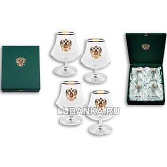 Бокалы для коньяка «Элитный Gold»